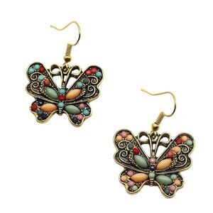 Butterfly earrings #551  